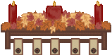 This Fall Blinkie Shelf is from Julia's Souvenir Shop!