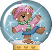 Winter Bear Globe Adoptions from Cute Colors