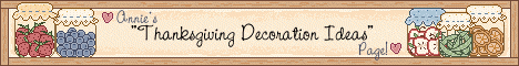 Annie's "Thanksgiving Decoration Ideas" Page